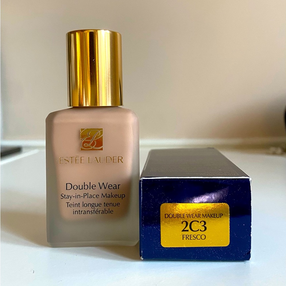 2C3 Fresco~ Estée Lauder Double Wear Stay-in-Place Foundation 1oz NIB